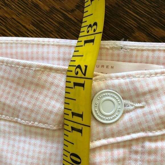 NEW Lauren Conrad Pink and White Check Shorts NWT Soft Girl - Picture 12 of 13